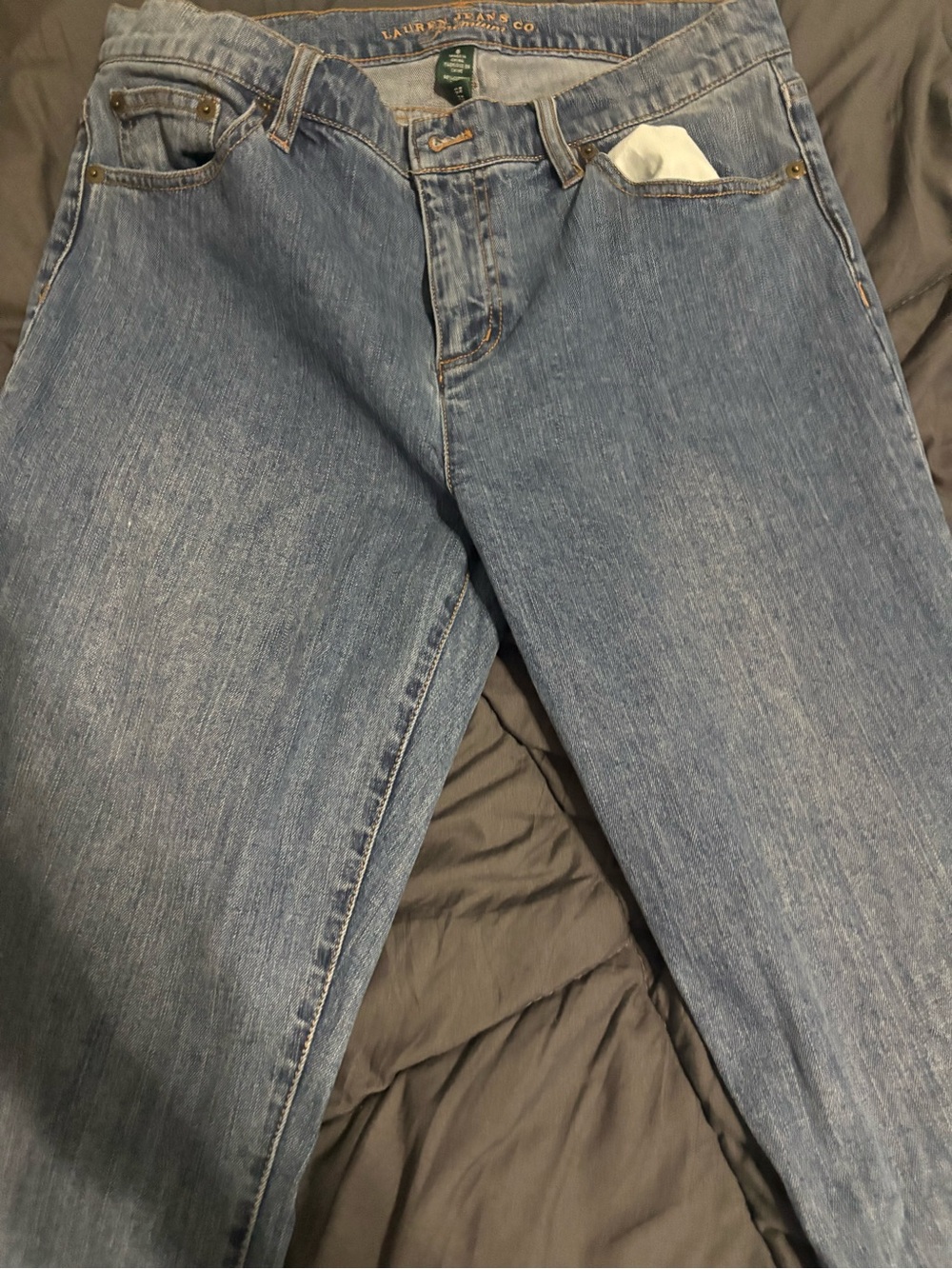 True Religion Light Wash Relaxed Straight Men's Jeans